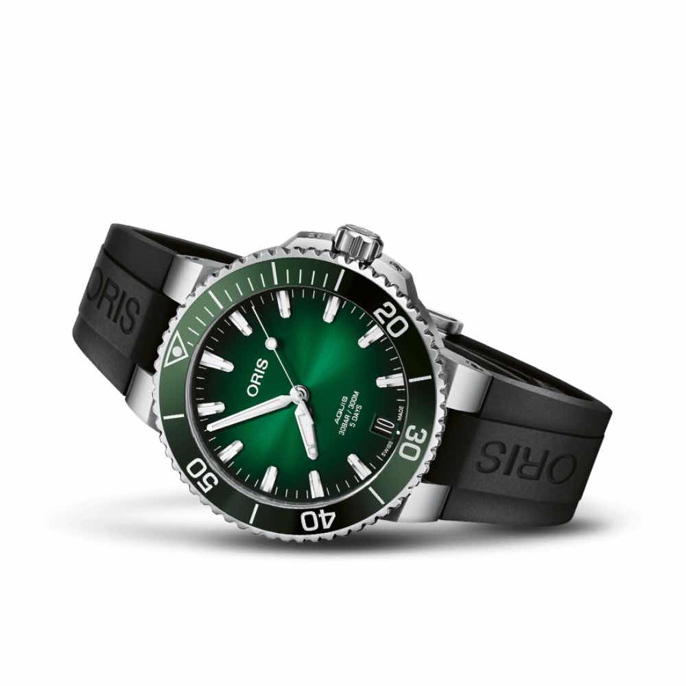 AQUIS DATE CALIBRE 400 Ref 01 400 7769 4157 07 4 22 74FC Oris